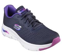 Skechers Damen Arch FIT Infinity COOL Sneaker, Marineblau, 38 EU