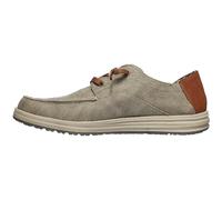 Skechers Sneaker Melson Planon – Relaxed Fit – Nature Brown/Gray – Größe 43