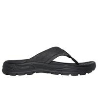 Skechers Arch Fit Motley SD - Rigel Shoes in Schwarz/Grau, Größe 48.5, Vegan