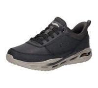 Skechers Herren Sneaker Arch Fit Orvan Moxley – Slip-On, Leder/Lederimitat, schwarz, Gr. 40