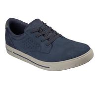 Skechers Arch Fit Solano 2.0 Rey Leder Herren Navy Wildleder Schnürschuhe EU 40,5 / UK 7