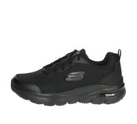 Skechers Arch Fit Sr Damen-Sneaker, Schwarzes Textil-Synthetik, 36.5 EU