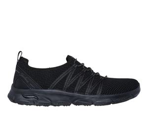 Skechers Arch Fit Sunny - Creative Pass Shoes in Schwarz, Größe 35, Vegan, in der Maschine waschbar