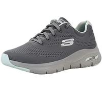 Skechers Arch Fit-Sunny Outlook Damen-Sneaker, Grau/Mint, 37 EU