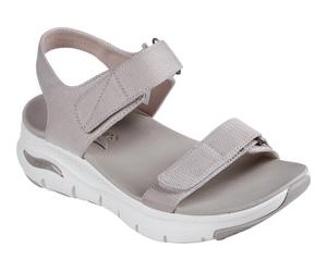 Skechers Arch Fit - Touristy Shoes in Nature Brown/Gray, Größe 38, Vegan