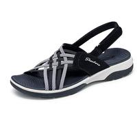 Skechers Archfit Reggae Sport Hometown Damenschuh, Schwarz/Weiß, 41 EU
