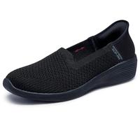 Skechers Arya-Sweet Voice Damen-Slipper flach, Schwarz, 36.5 EU