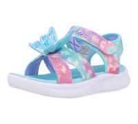 Skechers Baby-Mädchen Jumpsters Butterfly Brites Flache Sandale, Blue, 26 EU