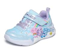 Skechers Baby - Mädchen Lil Snugs Turnschuhe, Blue SyntheticMulti Trim, 25 EU