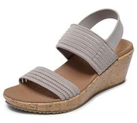 Skechers Beverlee Sheer Luck Damenschuh, Taupe, 35 EU