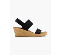 Skechers Beverlee Sheer Luck Sandalette Schwarz, Damen, Größe: 39