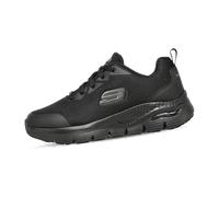 Skechers Berufsschuh ARCH FIT SR Damen Schwarz Textil/Synthetik monochromer Look Größe 36