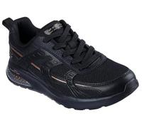Skechers Bobs Air Tiered Vision Damen-Sneaker, Schwarzes Synthetik-Textil, 40 EU