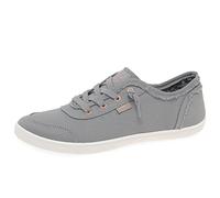 Skechers Bobs B Cute Womens Grey Canvas - Size 7 UK - Grey