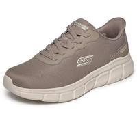 Skechers BOBS B Flex Glacial Edge Herren-Sneaker, Dunkles Taupe Mesh, 42 EU