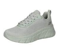 Sneaker SKECHERS "BOBS B FLEX HI-FLYING HI", Damen, Gr. 39, mintgrün, sage, Textil, sportlich, Schuhe, Trainingsschuh, Schnürschuh, Freizeitschuh in veganer Verarbeitung (44893161-39) mintgrün, sage