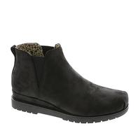Skechers Bobs Chill Wedge Cruising Altitude Stiefel für Damen, Schwarz/Schwarz, 7