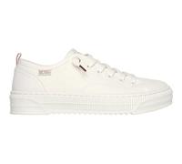 Skechers Damen-Sneaker BOBS COPA Cremefarbene Leinwand Größe 37,5 EU
