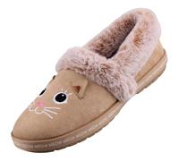 Skechers Bobs too Cozy - Meow Pajamas Damen Hüttenschuhe, braun, Größe 39 39
