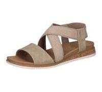Skechers Desert Kiss Damen-Sandalen, niedrig, Taupe, 41 EU