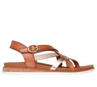 Skechers BOBS Desert Kiss Low - Peak Rank Shoes in Braun, Größe 41, Vegan