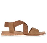 Skechers BOBS Desert Kiss Low Shoes in Braun, Größe 39 Wide, Vegan