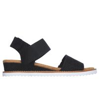 Skechers BOBS Desert Kiss Shoes in Schwarz, Größe 37 Wide