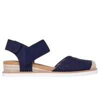 Skechers BOBS Desert Kiss - Sun Shining Shoes in Marine, Größe 39, Vegan, in der Maschine waschbar