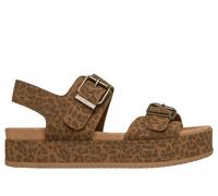 Skechers BOBS Misty Kiss - Dreamy Drift Shoes in Leopard, Größe 38, Vegan, in der Maschine waschbar