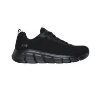 Skechers Damen BOBS B Flex Visionary Essence, Schwarzer Strickbesatz, 37 EU