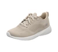 Skechers Damen BOBS Squad Tough Talk Sneaker, Natural Engineered Knit, 36 EU