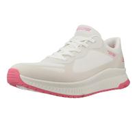 Skechers Damen Slipper 117624 WPK BOBS Squad 4 - Staple Look white/pink normal 41 EU
