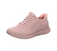 Slip-On Sneaker SKECHERS "BOBS SQUAD 4", Damen, Gr. 38, rosa, Lederimitat, sportlich, Schuhe, Slipper, Freizeitschuh mit Slip-ins zum Schlupfen (69974406-38) rosa