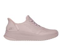Skechers Slip-On Sneaker BOBS SQUAD 4 Damen Lederimitat Rosa Gr. 38