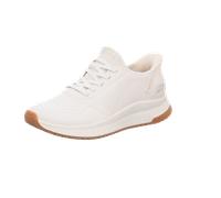 Skechers Bobs Squad 4 Slipper Schuhe creme weiß SLIP-INS für Damen, weiß, Größe 37 EU