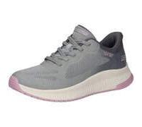Skechers BOBS Squad 4 Staple Look Sneaker für Damen, Grau, 40 EU
