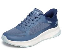 Skechers BOBS Squad 4 Staple Look Sneaker für Damen, Blau/Mehrfarbig, 39 EU