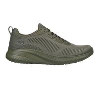 Skechers Damen BOBS Squad Chaos FACE Off Sneakers, Olive Engineered Knit, 41 EU