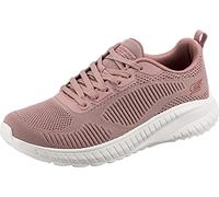 Skechers Bobs Squad Chaos Face Off Damen Sportschuhe, Blush Engineered Knit, 37 EU