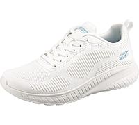 Skechers Bobs Squad Chaos Face Off Damen Sportschuhe, Weiß, 37 EU