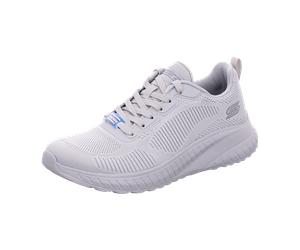 Skechers Bobs Squad Chaos - FACE OFF für Damen, grau, Größe 41 EU