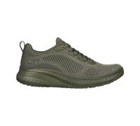 Skechers Damen BOBS Squad Chaos FACE Off Sneakers, Olive Engineered Knit, 40 EU