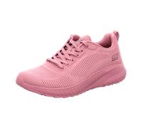 Skechers Sneaker BOBS SQUAD CHAOS FACE OFF Damen Textil-Schnürschuh Komfort-Innensohle Himbeere 37