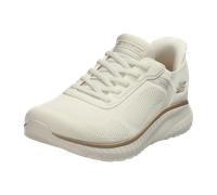 Skechers Bobs Squad Chaos Schuhe weiß gold SLIP-INS 117497 für Damen, weiß, Größe 37 EU