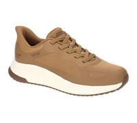 Skechers Bobs Squad Schuhe braun Slip Ins Herren 118423 - Größe 44