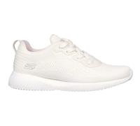 Skechers Damen Bobs Squad Tough Talk Sneaker, White Engineered Knit, 39 EU