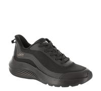 Skechers Bobs Squad Waves-Still Wading Sneaker für Damen, Schwarz/Schwarz, 38.5 EU