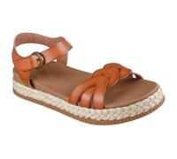Skechers Bobs Stormy Kiss Damen Sandalen 39 EU vegan mit Plush Foam® Komfort, offene Zehen, Knöchelriemen mit Schnalle, leichte Sommerschuhe
