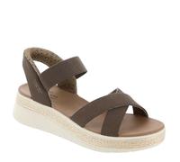 Skechers BOBS Sun Ray-Move Over Women's Sandal, 6.5 C/D US, Chocolate