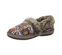 SKECHERS Damen Hüttenschuhe TOO COZY - CHIC CAT Mehrfarbig - Gr. - 40
